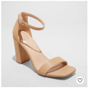 Ema Square Toe Sandals - 8.5 wide - a new day